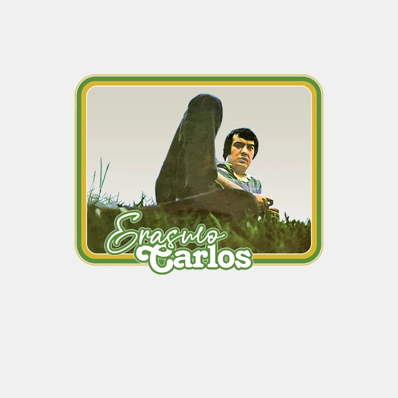 Erasmo Carlos  Retro Fan Art Design Male Tank Top