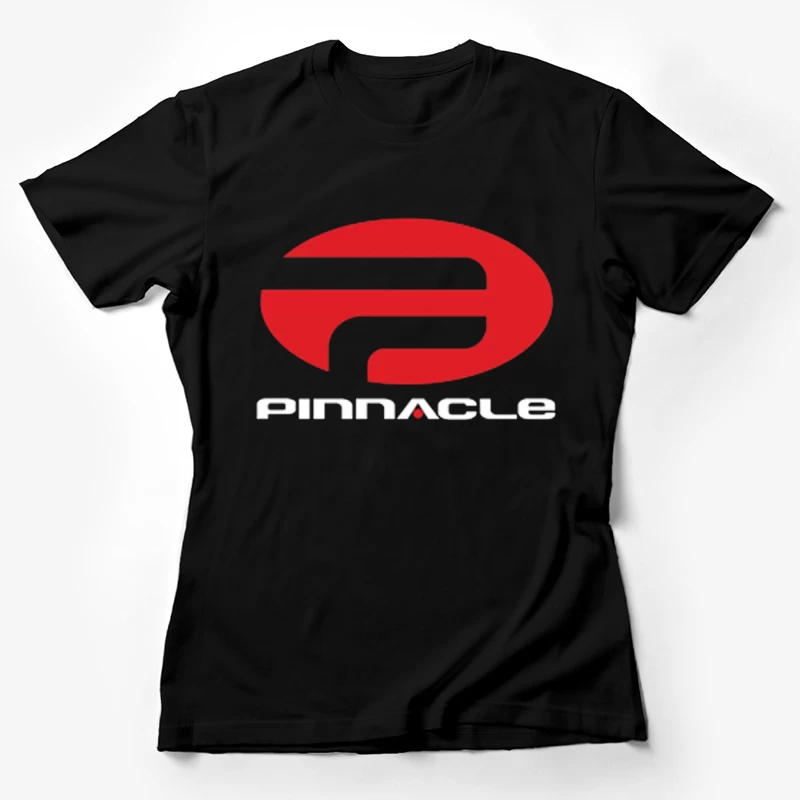 Pinnacle Sports Equipment Brand Logo Design Female T-Shirt