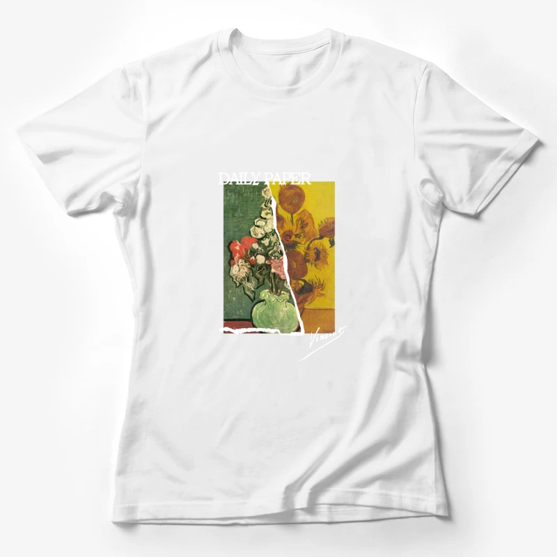 Vincent van Gogh Blumenmischung Damen T-Shirt