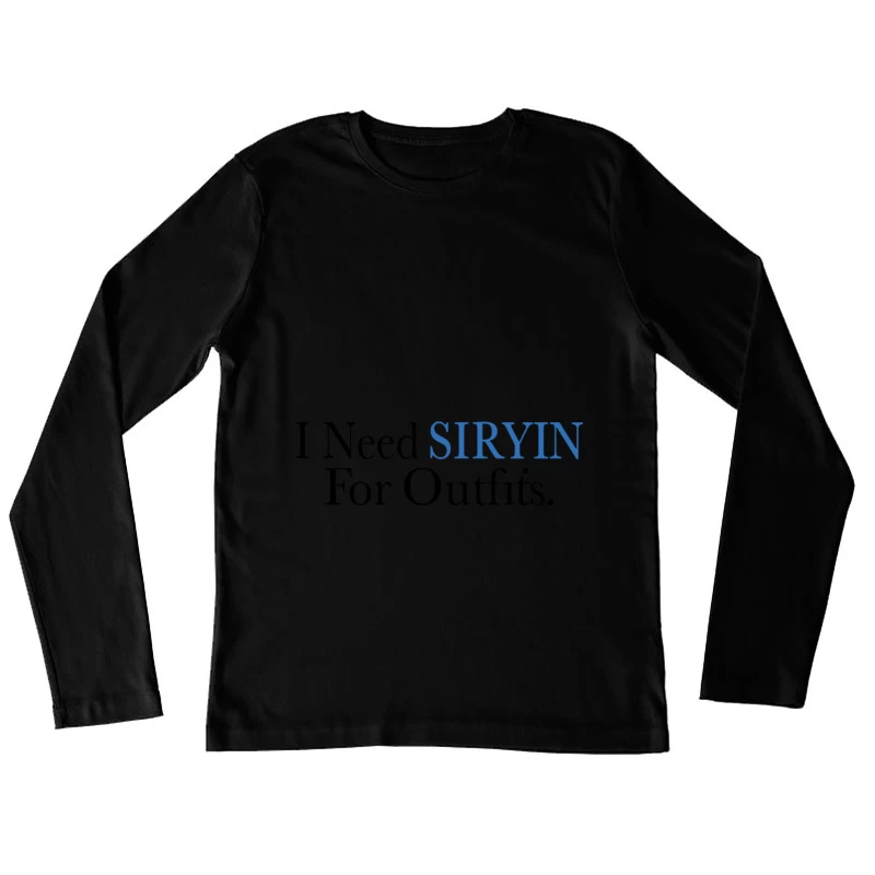 Moderne Stil Kleidung Inspiration Damen Langarm T-Shirt