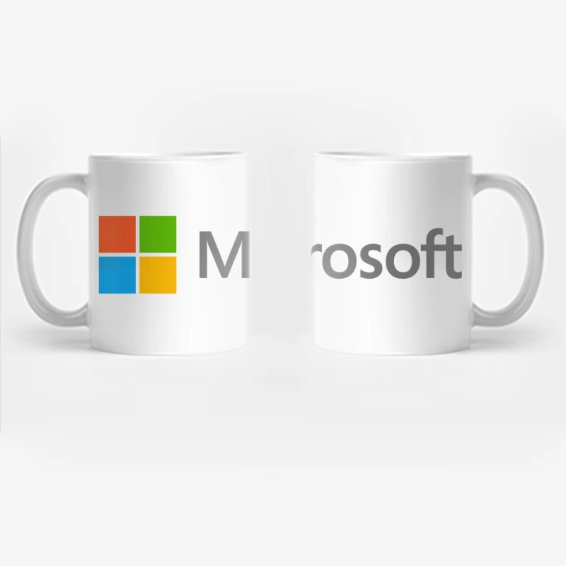 Microsoft Corporation Official Logo Design Coffee Mug