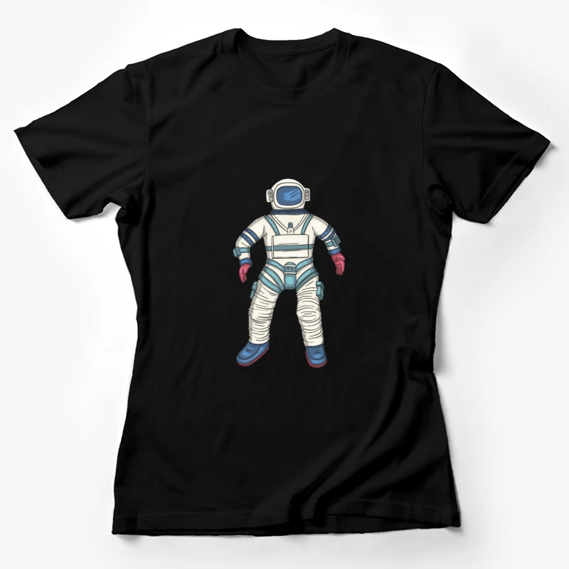 Astronautenanzug Illustration Damen T-Shirt