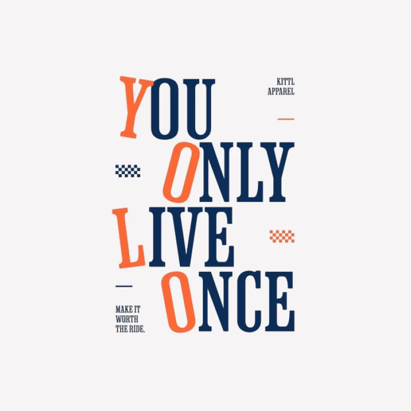 YOLO : Vous ne vivez qu'une fois Design Homme T-Shirt