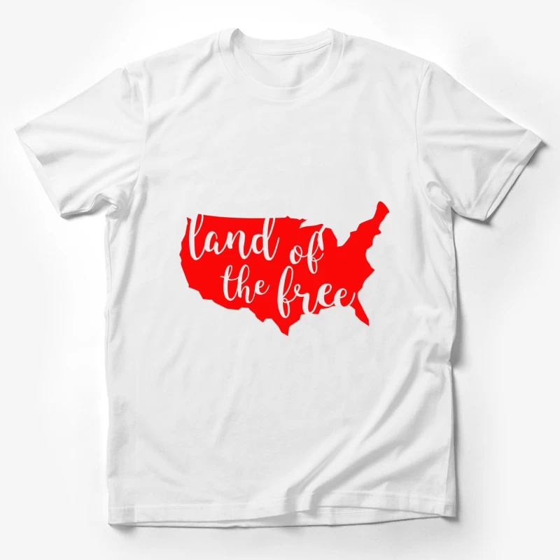 Carte patriotique des États-Unis Homme T-Shirt
