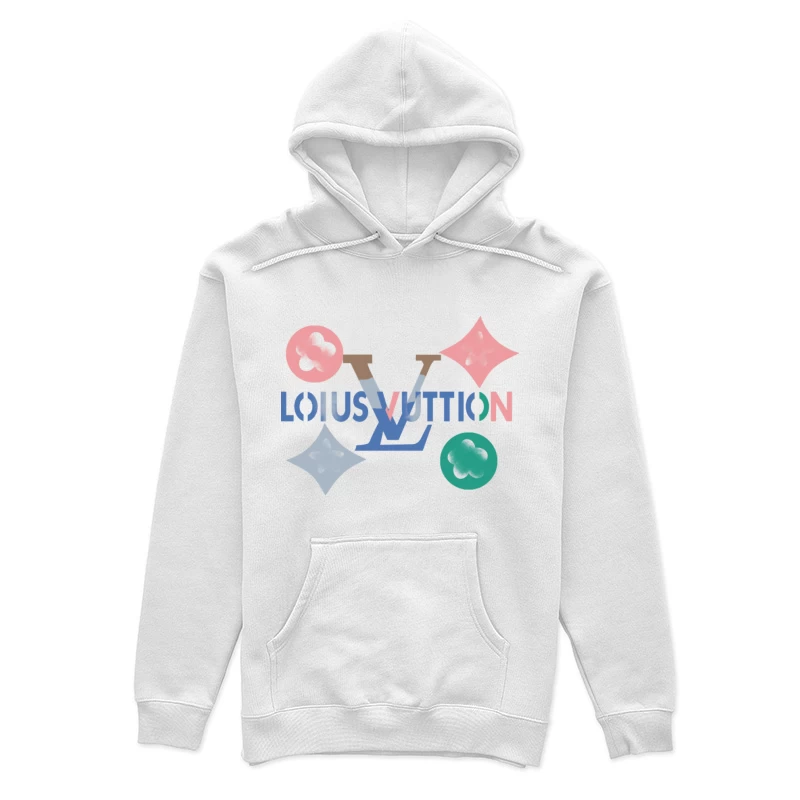 Künstlerisches Logo Design Damen Pullover Hoodie