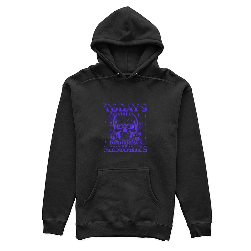 Design Crâne et Citation Femme Sweat à capuche