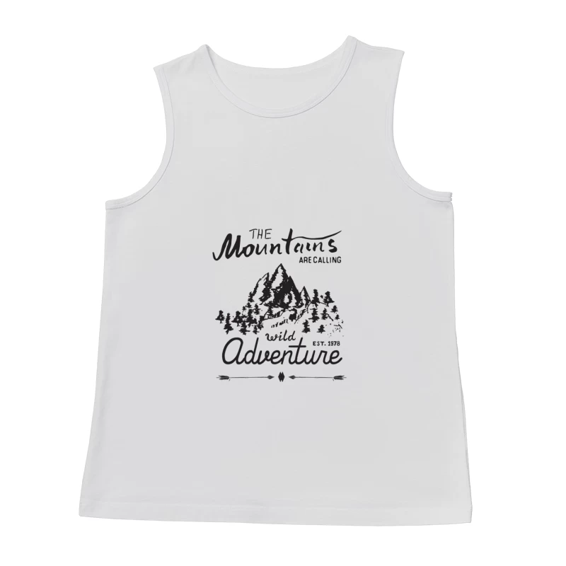 Abenteuer in den Bergen Herren Tanktops
