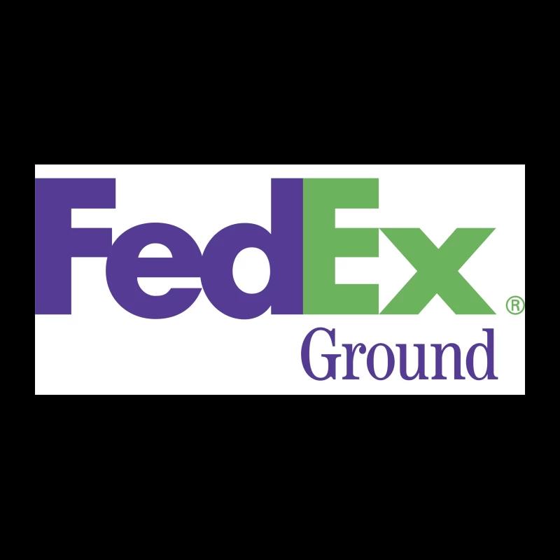 FedEx Ground Corporate Logo - Purple and Green Shipping Company Design Coffee Mug