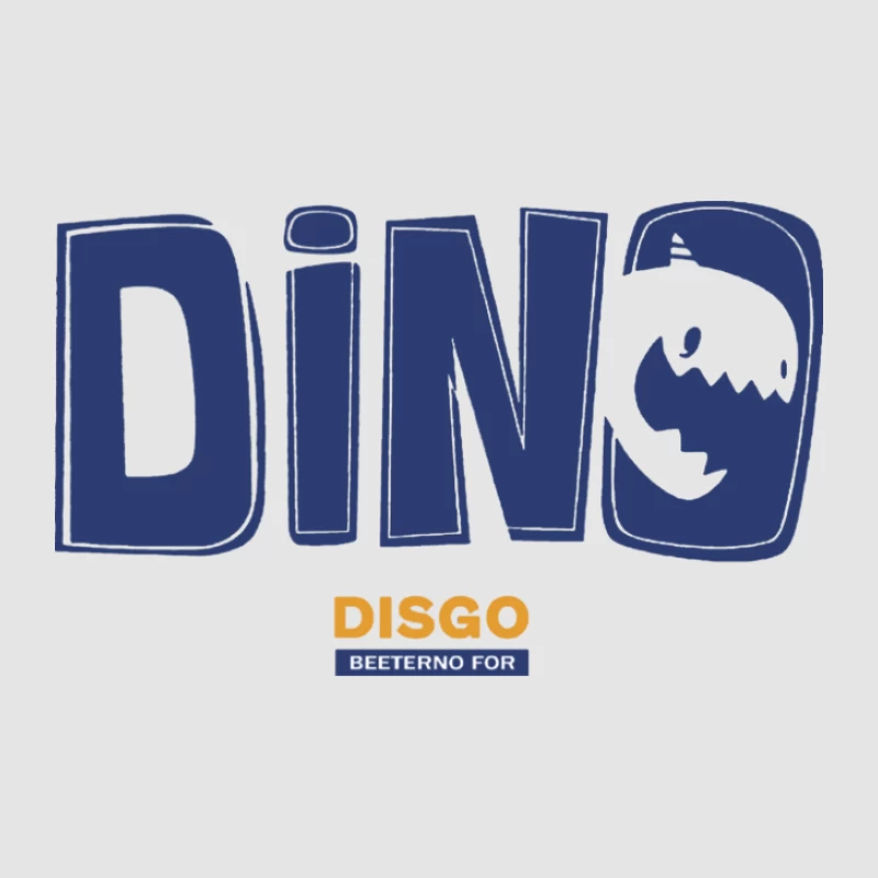 Dinosaurier Logo Design Herren Pullover Hoodie