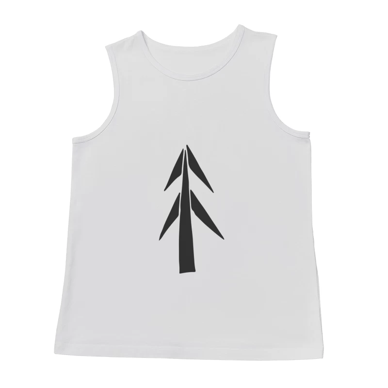 Arbre Noir Stylisé Homme Débardeur