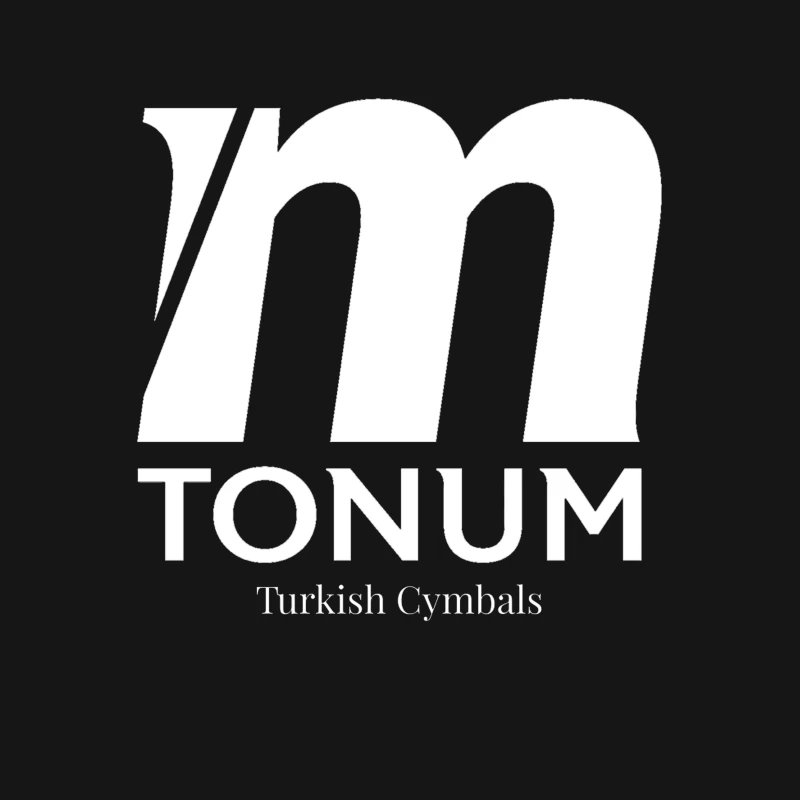 Tonum Turkish Cymbals Brand Logo in White Female T-Shirt