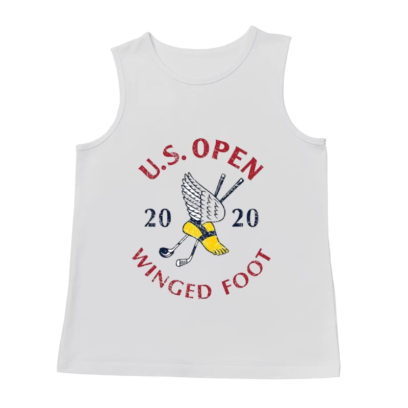 2020 US Open Golf Championship at Winged Foot Logo Design Male Tank Top