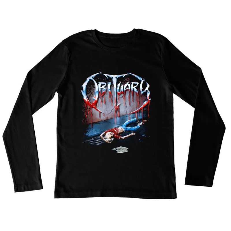 Obituary Slowly We Rot 2 Female Long Sleeve T-Shirt