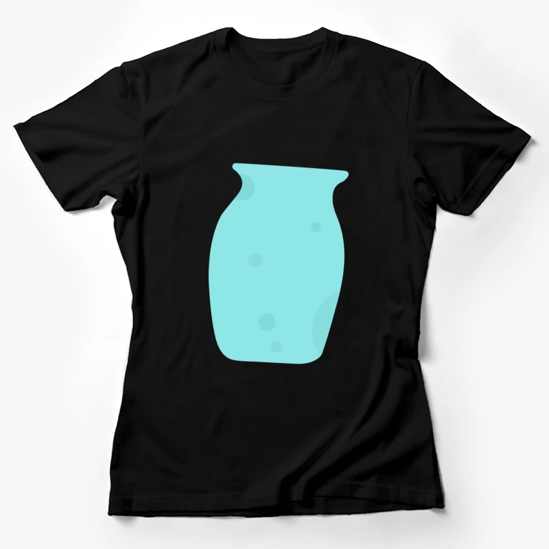 Vase bleu minimaliste Femme T-Shirt