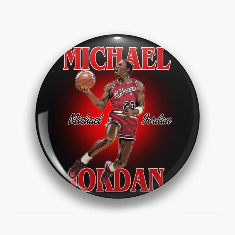 Michael Jordan Basketball nba Pin
