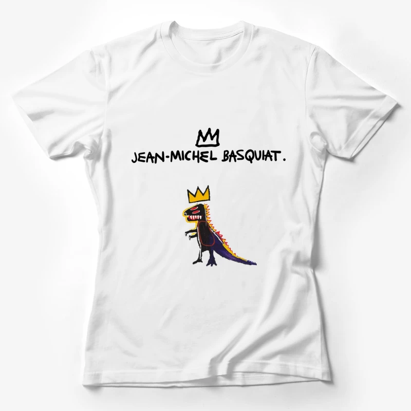 Krönender Dinosaurier mit Ausdruck Damen T-Shirt