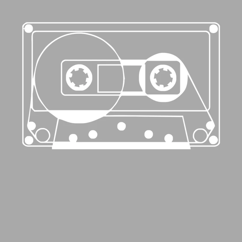 Audio Cassette 80_s 90_s Party Hip Hop Nostalgia Retro Male Pullover Hoodie