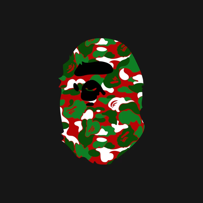A Bathing Ape Camo Big Ape Head 2016 Female Long Sleeve T-Shirt