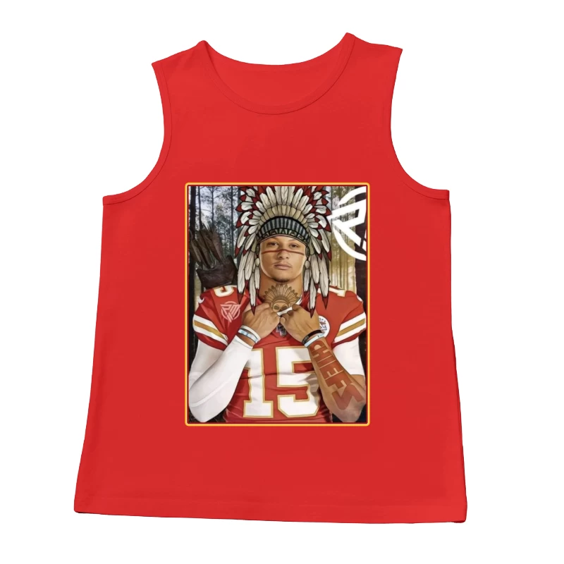 Football - Kansas City Chiefs - Patrick Mahomes - THE CHIEF CHIEF Male Tank Top