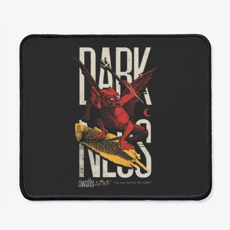 Dark Souls Red Demon Fantasy Gaming Art Mouse Pad