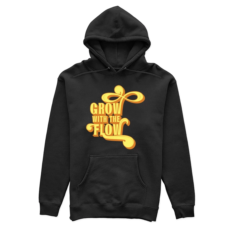 Wachse mit dem Flow Design Damen Pullover Hoodie