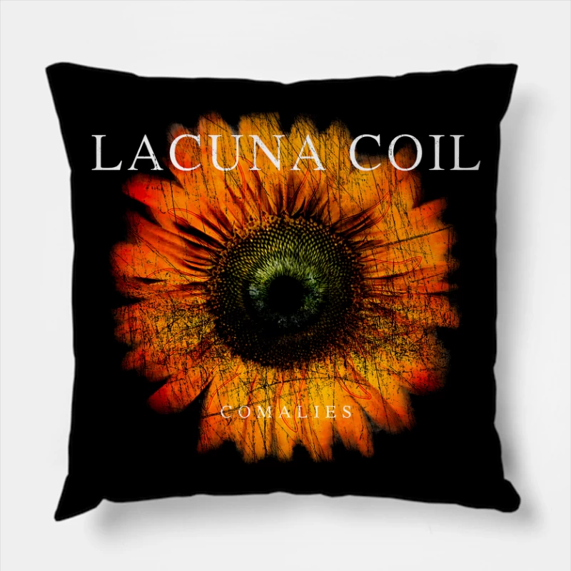 Lacuna Coil Comalies Vintage Throw Pillow