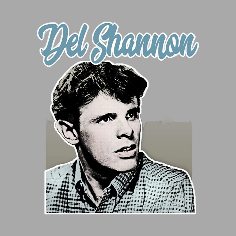 Del Shannon - Rock-n-Roll Nostalgia Graphic Design Female Pullover Hoodie