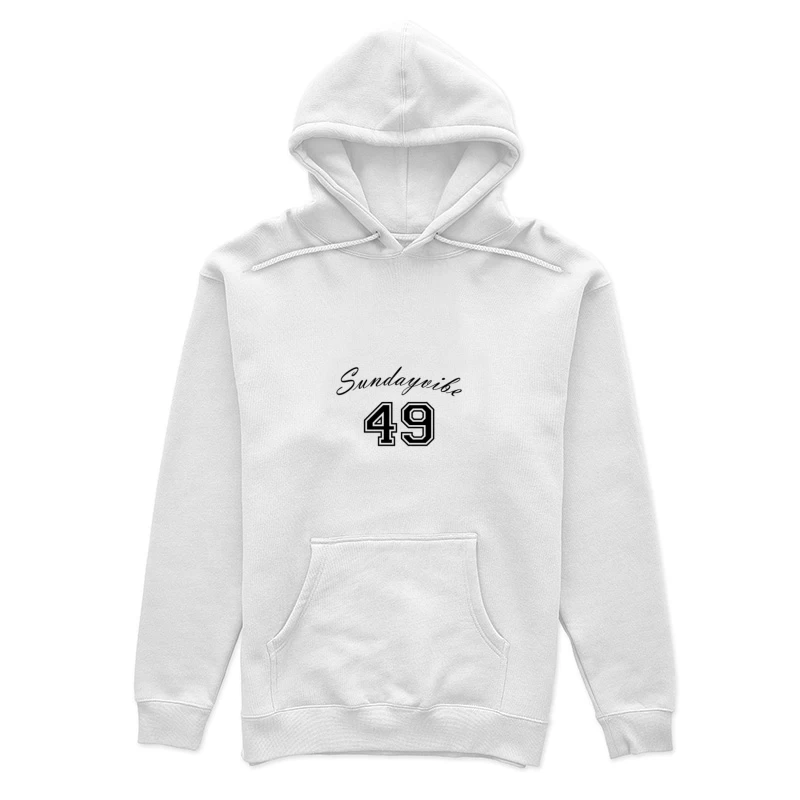 Sonntag Nacht Nummer 49 Damen Pullover Hoodie