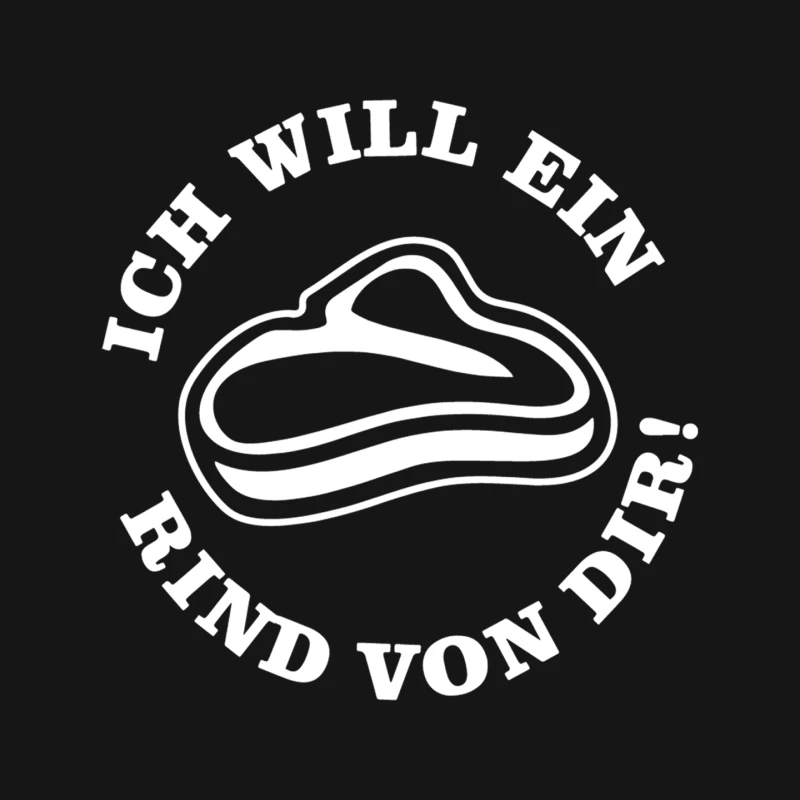 Ich Will Ein Rind Von Dir Mouse Pad