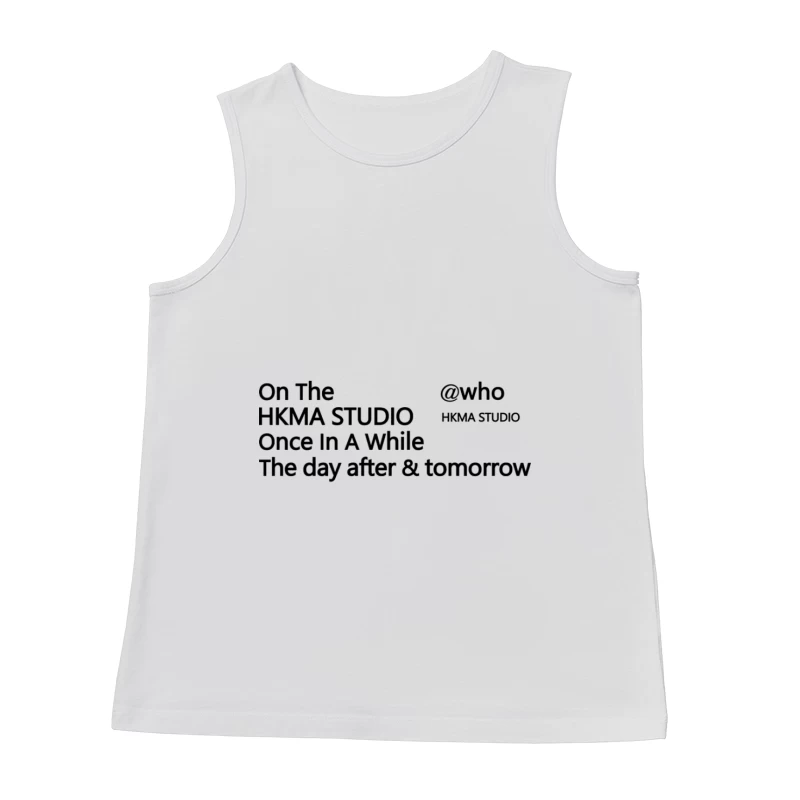 Einmal im HKMA Studio Herren Tanktops