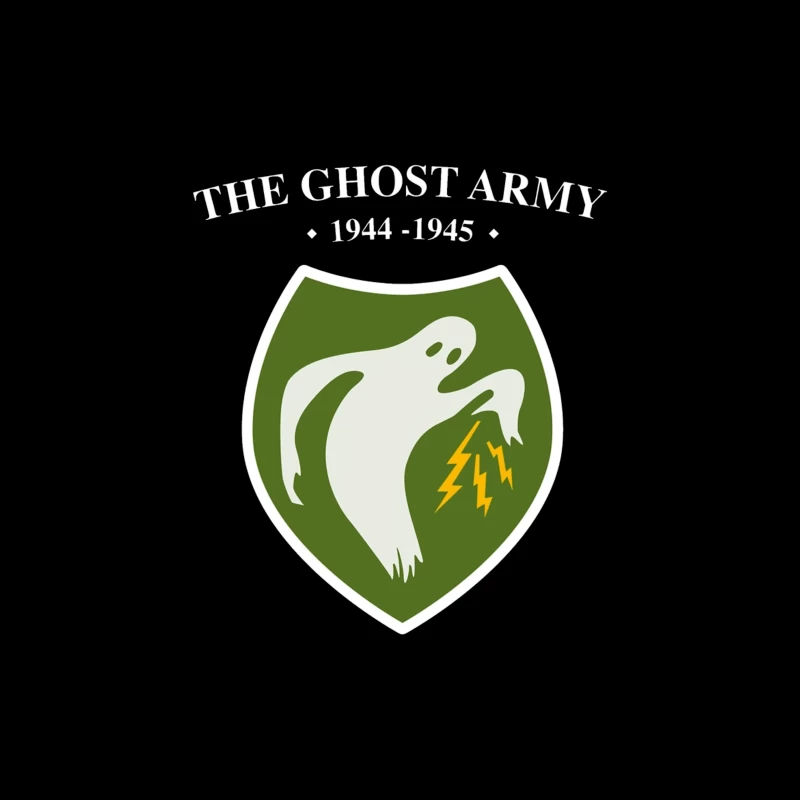 Ghost Army Tactical Deception Unit Insignia (1944-1945) Throw Pillow