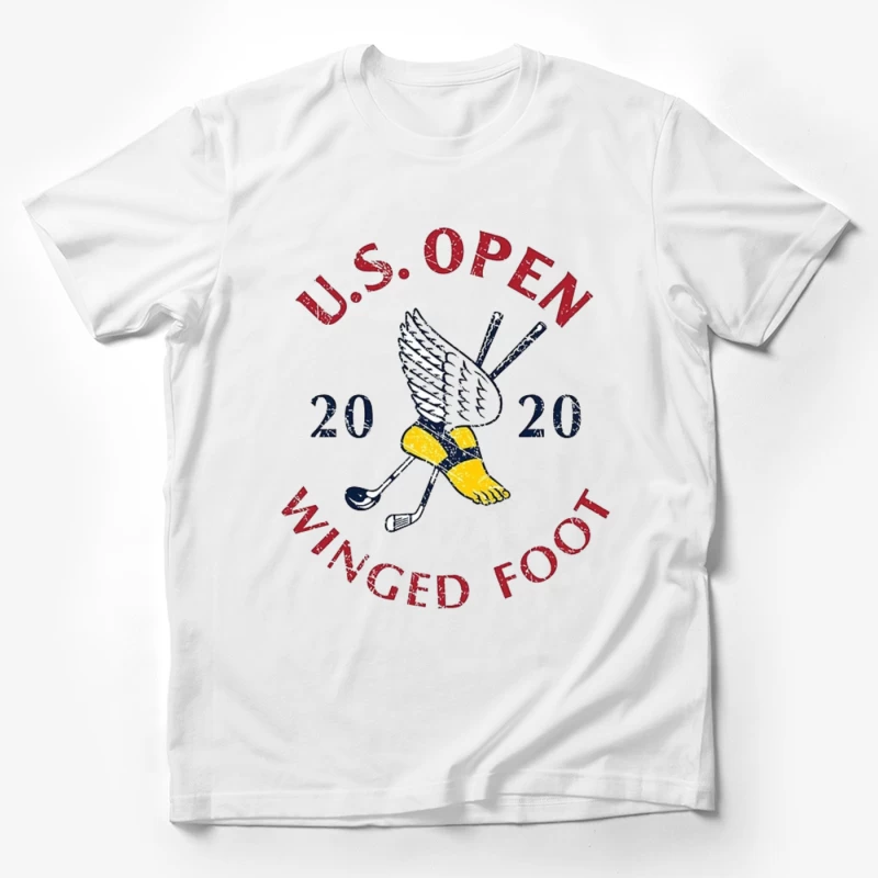 2020 US Open Golf Championship at Winged Foot Logo Design Male T-Shirt