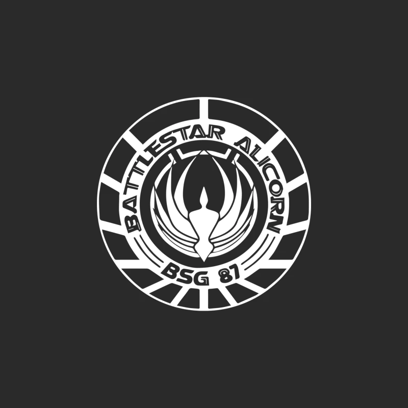 Battlestar Galactica Distressed Badge Baseball Cap