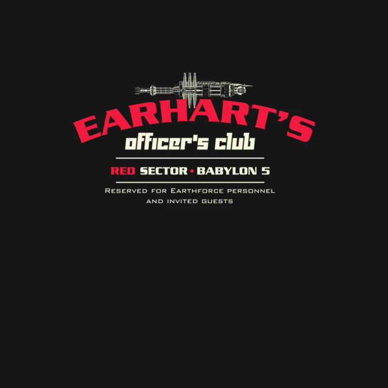 Babylon 5 - Earhart_s Officer_s Club Female Long Sleeve T-Shirt