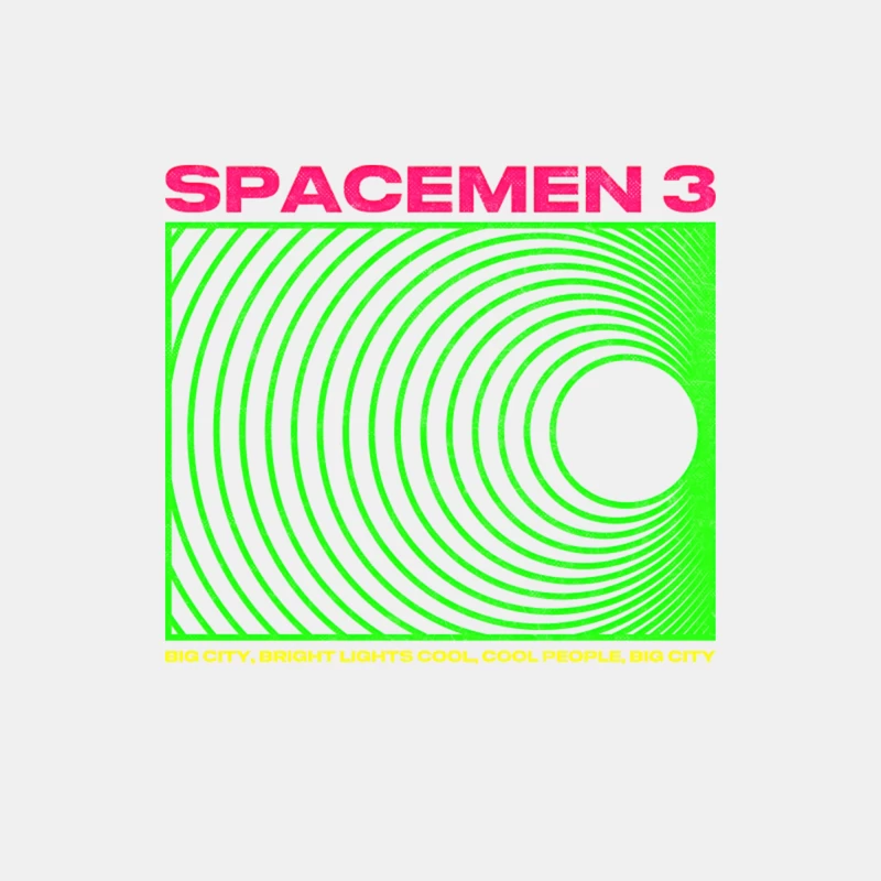 Big City Spacemen 3 Design Male Tank Top