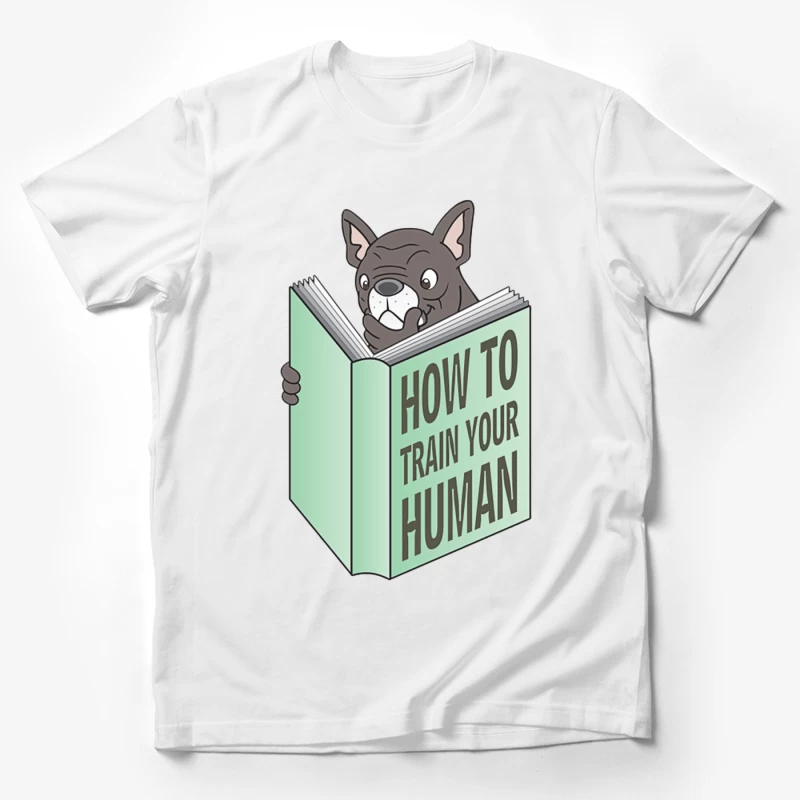 Chien livre drôle: comment entraîner votre humain Homme T-Shirt
