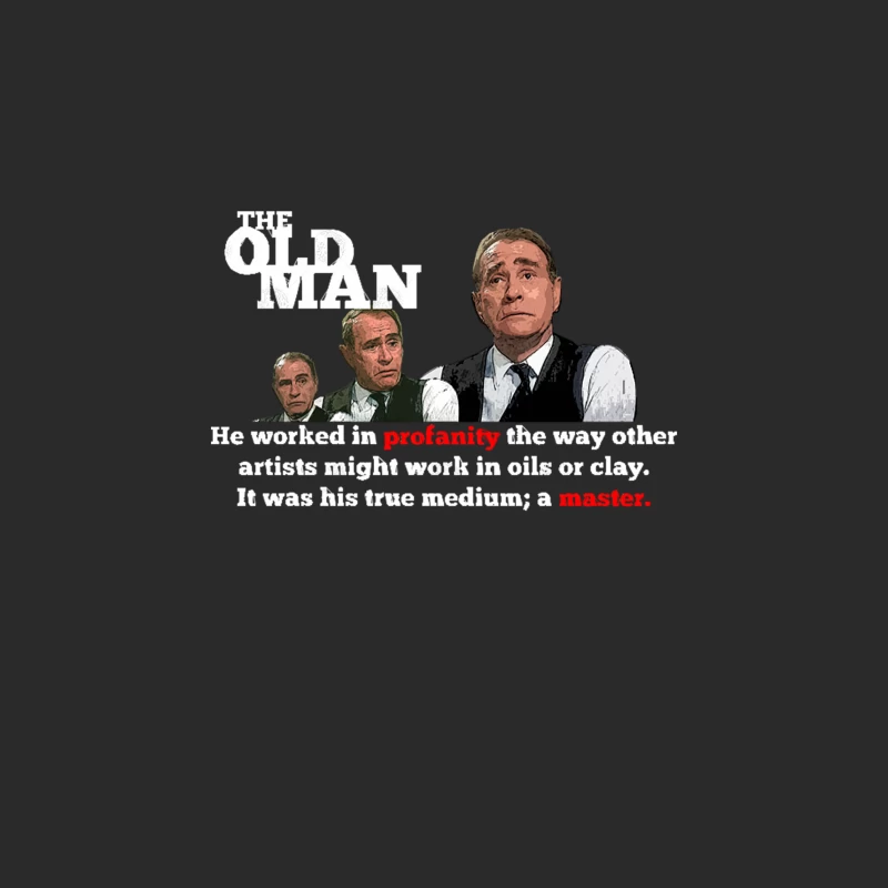 The Old Man, master of Profanity Baseball Cap