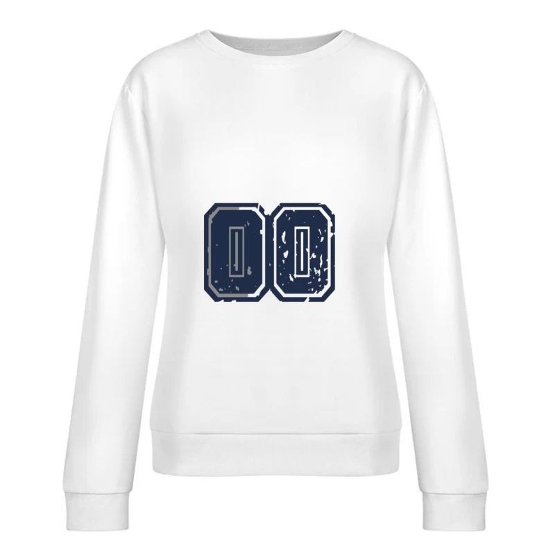 Design Double Zéro Femme Sweat-shirt à enfiler