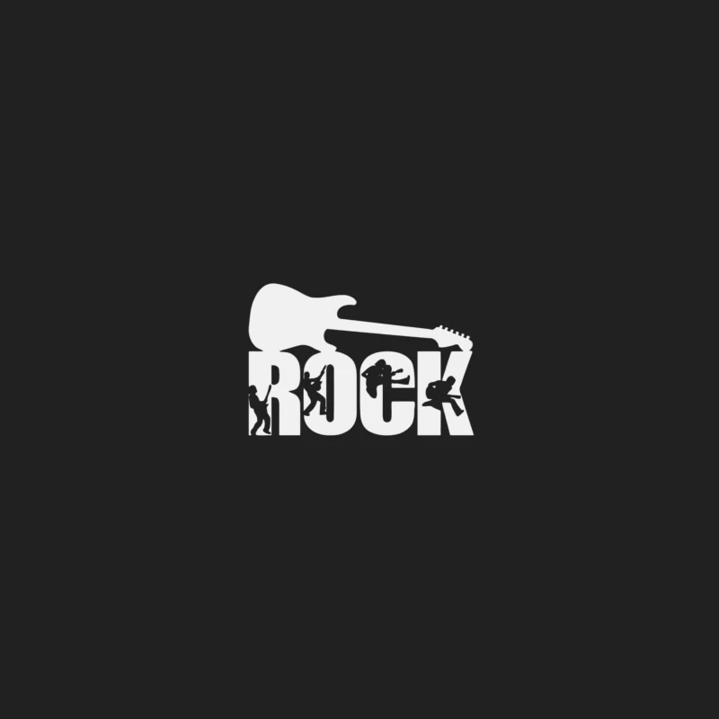 Rock Music Illustration Bucket Hat