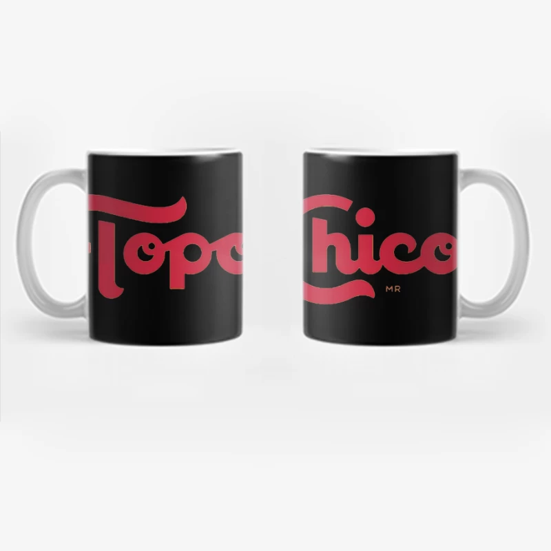 Topo Chico Vintage-Style Red Logo Design Coffee Mug