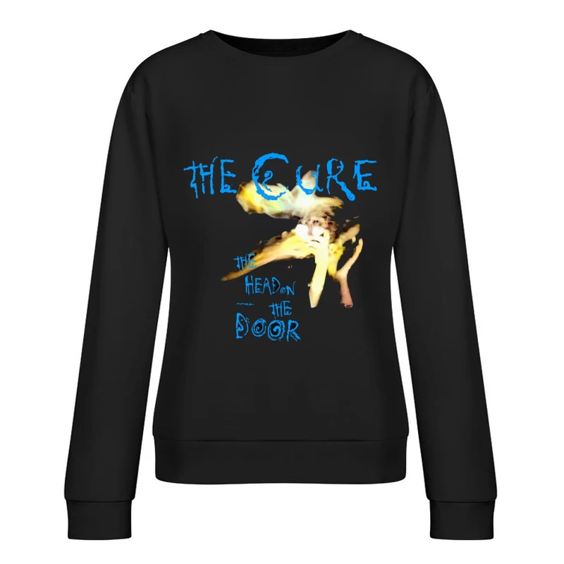 The Cure - Head on the Door Abstract Album Art Female Pullover Sweatshirt