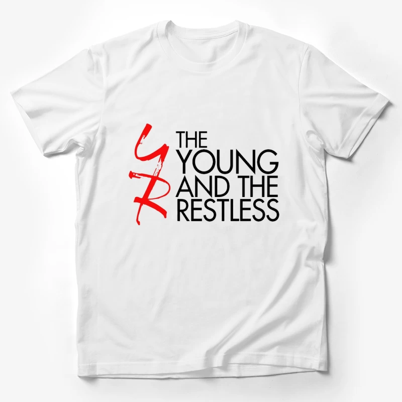 The Young and the Restless TV Show Logo Design Male T-Shirt