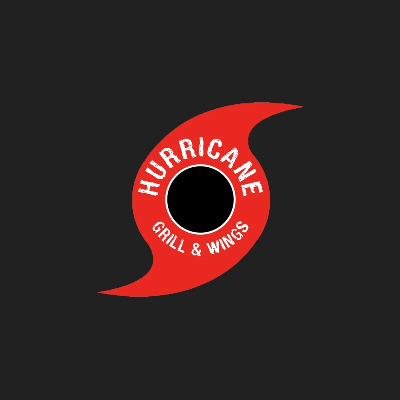 Hurricane Grill & Wings Restaurant Logo Design Bucket Hat