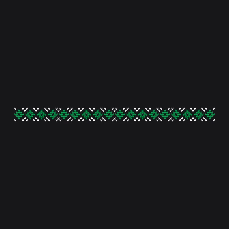 Motif géométrique en vert et blanc Homme Sweat à capuche