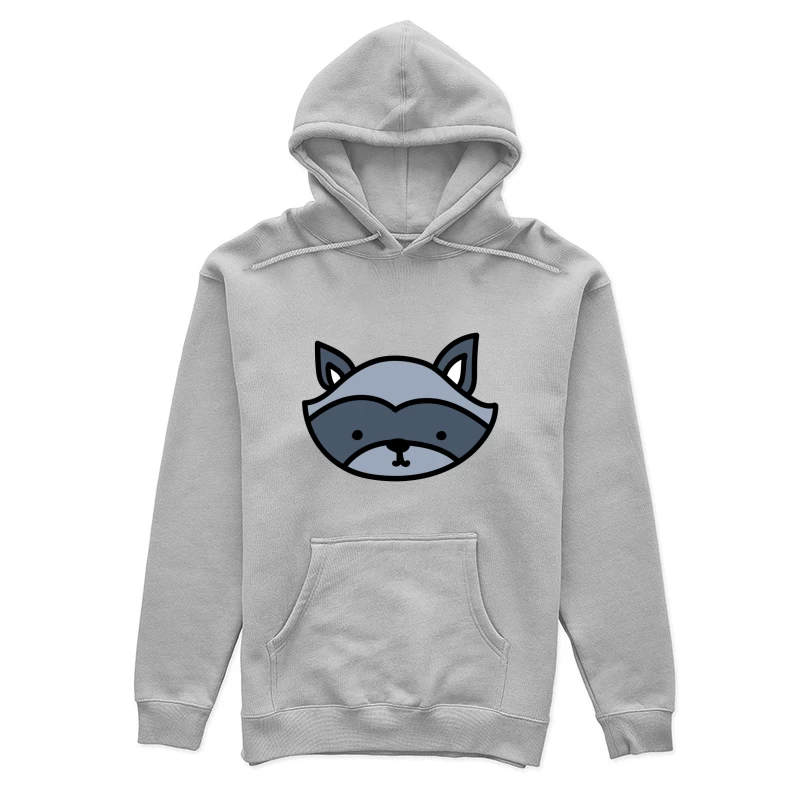 Illustration de Raton Laveur Minimaliste Femme Sweat à capuche