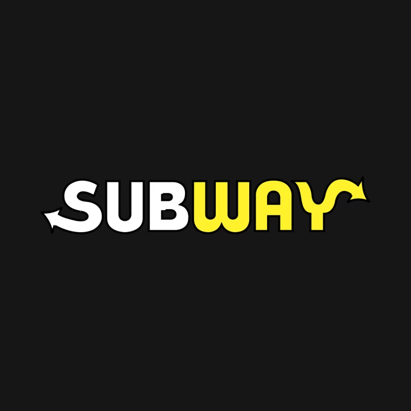 Subway Restaurant Chain Logo Design Mouse Pad