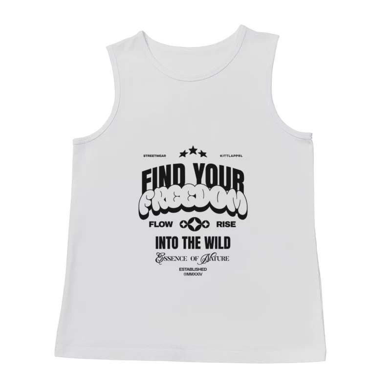 Finde deine Freiheit in der Wildnis Herren Tanktops
