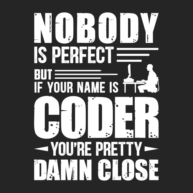 Motivation pour les programmeurs: Personne n'est parfait Femme Sweat-shirt à enfiler