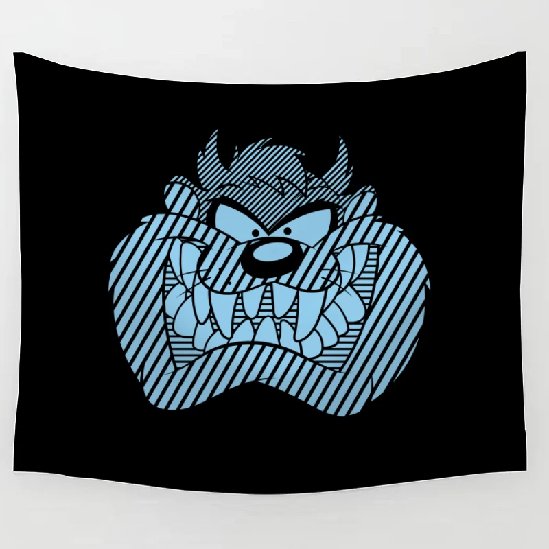 Taz the Tasmanian Devil Character Tapestry