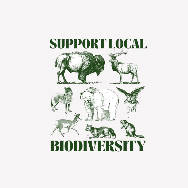 Soutenir la biodiversité locale Femme T-Shirt